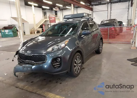 2017 Kia Sportage Ex z USA, uszkodzony, nr VIN KNDPNCAC0H7291144